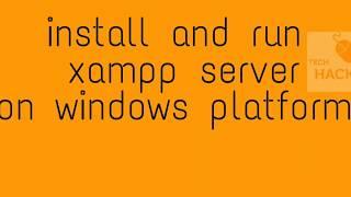 how to install and run xampp server on windows (updated)