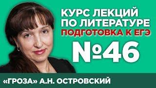 А.Н. Островский «Гроза» (содержательный анализ) | Лекция №46