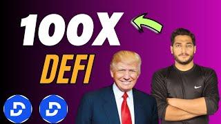 100X Crypto Defi Full Details || Defi Crypto Coin Donald Trump Jr Supported