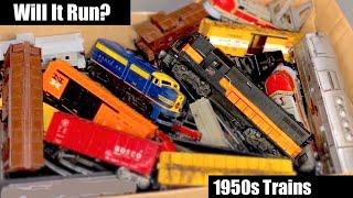 Huge 1950s Lionel Train Collection Unboxing - Hasn't Run in 50 Years!