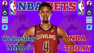 NBA Best Bets TODAY | Wednesday March 5 2025 | Player Props + Parlays + Predictions | FREE Picks