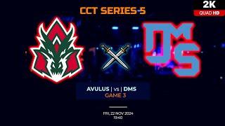 AVULUS vs DMS Game 3 Highlights | CCT Dota 2 Series 5 | [22-Nov-24]