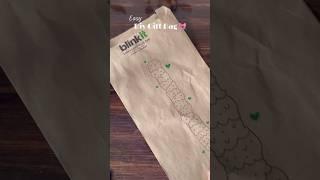 Blinkit Bag diy| Diy Gift bag  #youtube #trending #bestoutofwaste #diy #craft