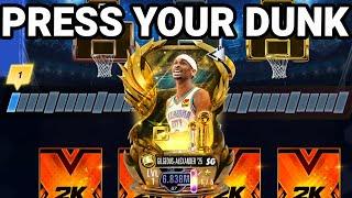 NBA 2K Mobile - Finals MVP 2025 Shai Gilgeous-Alexander?! Press Your Dunk
