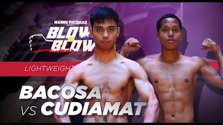 Eman Bacosa vs Jommel Cudiamat | Manny Pacquiao presents Blow by Blow | Full Fight