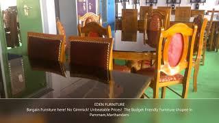 | EDEN FURNITURE SHOWROOM | VIRTUAL TOUR | A WHOLESALE FURNITURE SHOP IN MARTHANDAM