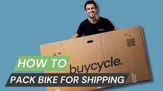 How To Pack A Bike For Shipping | Using buycycle Shipping Material