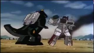 Clash of the Titans - All Metroplex vs Trypticon battles from Transformers G1