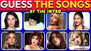 Guess the Song By THE INTRO  The Hottest Hits from 2023–2024 | Music Quiz