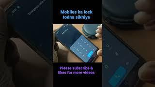 #shorts Mobile Unlock# Forgotten Lockscreen Removed# @Santech Info Hindi version 2022