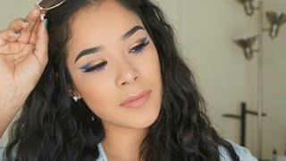 Pop of Blue Makeup Tutorial