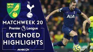 Norwich City v. Tottenham | PREMIER LEAGUE HIGHLIGHTS | 12/28/19 | NBC Sport