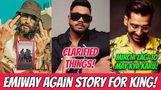 Emiway Again Story For King! King Clarified Rumours About Story! Emiway Vs King! Kayden Track Out!