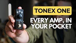 TONEX ONE: Your favorite amps all just got tiny (and affordable) // Mini TONEX pedal