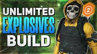 *NONSTOP EXPLOSIONS* The Division 2: UNLIMITED SEEKER MINE BUILD with OVERCHARGE on top!