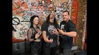 Glen Benton of Deicide confirming with the Dawg Deathmetal = No shorts, Flipflops or Sports Jerseys