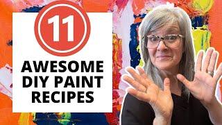 11 DIY Paint Recipes / Fun & Affordable Homemade Options