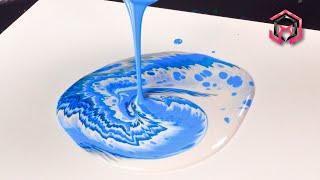 WOW My FAVORITE!! Straight Acrylic Pouring and Fluid art for Beginners