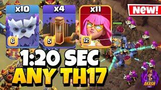 Epic Strategy! TH17 Yeti Super Archer is the Easiest TH17 Attack Strategy in Clash of Clans