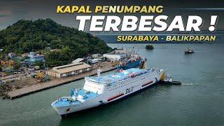 Jelajah Kapal Terbesar & Mewah Rute Surabaya - Balikpapan Dharma Ferry 7 #2