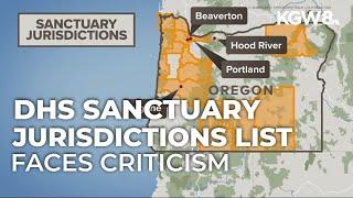 DHS publishes list of 'jurisdictions defying federal immigration law,' including all of Oregon