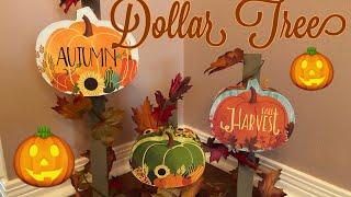 Dollar Tree Fall Pumpkin Sign Diy 2019