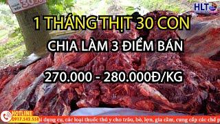 Đây là giá THỊT TRÂU của những mối BÁN THỊT TRÂU DẠO - 270.000 - 280.000đ/kg