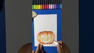 Create a SPOOKY Halloween Painting with this DIY Idea! #short #painting #spookyhalloween #artwork