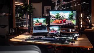 I Built A New Car Themed Desk Setup in the Garage