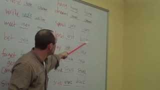 Learn English ESL Irregular Verbs Grammar Rap Song! StickStuckStuck with Fluency MC!