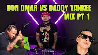 DON OMAR VS DADDY YANKEE MIX PT 1 DJMCJR TV 2024 SOLO EXITOS