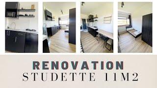 RÉNOVATION STUDETTE 11m2 ! STYLE BY HASSYBA