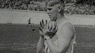 John Kuck Wins Shot Put Gold With New World Record - Amsterdam 1928 Olympics