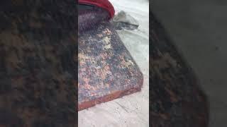 Разборка палубных настилов катера