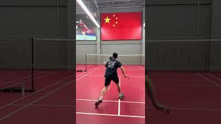Style + Skill  #badminton #badmintonsmash #badmintontraining