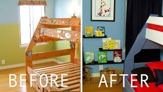 Dr  Seuss Theme Bedroom Makeover for Foster Children