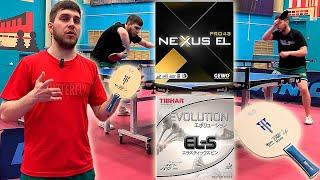 Контрольная сборка! Butterfly Timo Boll CAF +  Tibhar Evolution EL-S и GEWO Nexxus EL 43!