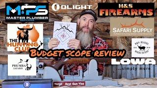 Zebra's Sambar hunting Adventures #budget scope MS 3-9x40 Discovery optics scope review. Sako P94S