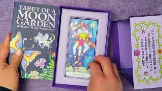 NEW  Tarot of a Moon Garden: Borderless Deck & Book Set