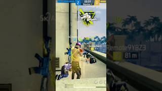 #Shorts# free fire  Op playing 1v 3 SK AASHIK YT  like subscribe bhai 