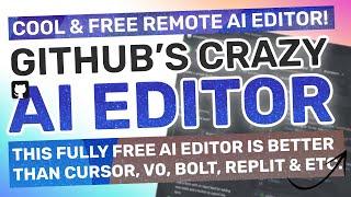 Codespaces + Copilot Workspaces + Cline + Aider: This is the CRAZY AI Editor by GITHUB beats Cursor!
