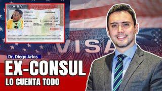 EX-CONSUL EN LA EMBAJADA DE REP DOMINICANA DIEGO ARIAS CUENTA TODO SOBRE LAS VISAS MIRA POR QUE