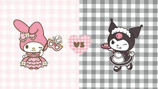 °•my melody vs kuromi•° | *..t0xic r4in..*