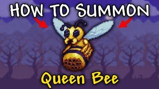 How to Summon The Queen Bee in Terraria | Queen Bee Summon