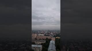 early morning #shorts #clouds #city #roofs