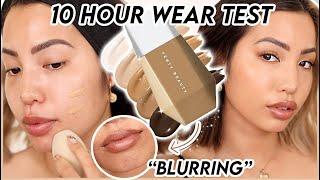 NEW FENTY BEAUTY EAZE DROP BLURRING SKIN TINT | 10 HR WEAR TEST REVIEW