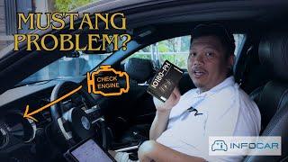 MY 2014 MUSTANG S197 HAS A HIDDEN CHECK ENGINE CODE!! || INFOCAR OBD SCANNER
