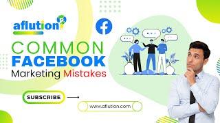 Common Facebook Ads Mistakes | Digital Marketing Mistakes |Facebook Marketing Tips Tricks Strategies