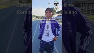 El atleta boliviano Hector Garibay entrenó en Colombia. #hectorgaribay #bolivia #atleta #france