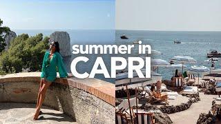 Capri Blew My Mind! Best luxury shopping & my first Van Cleef Arpels | ITALY VLOG